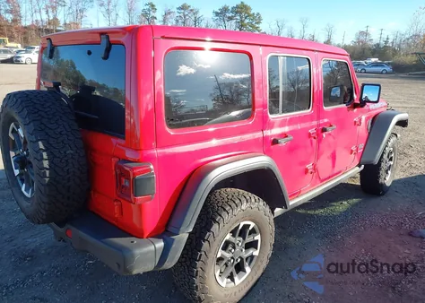 2024 Jeep Wrangler 4Xe Rubicon 4Xe z USA, uszkodzony, nr VIN 1C4RJXR66RW146529